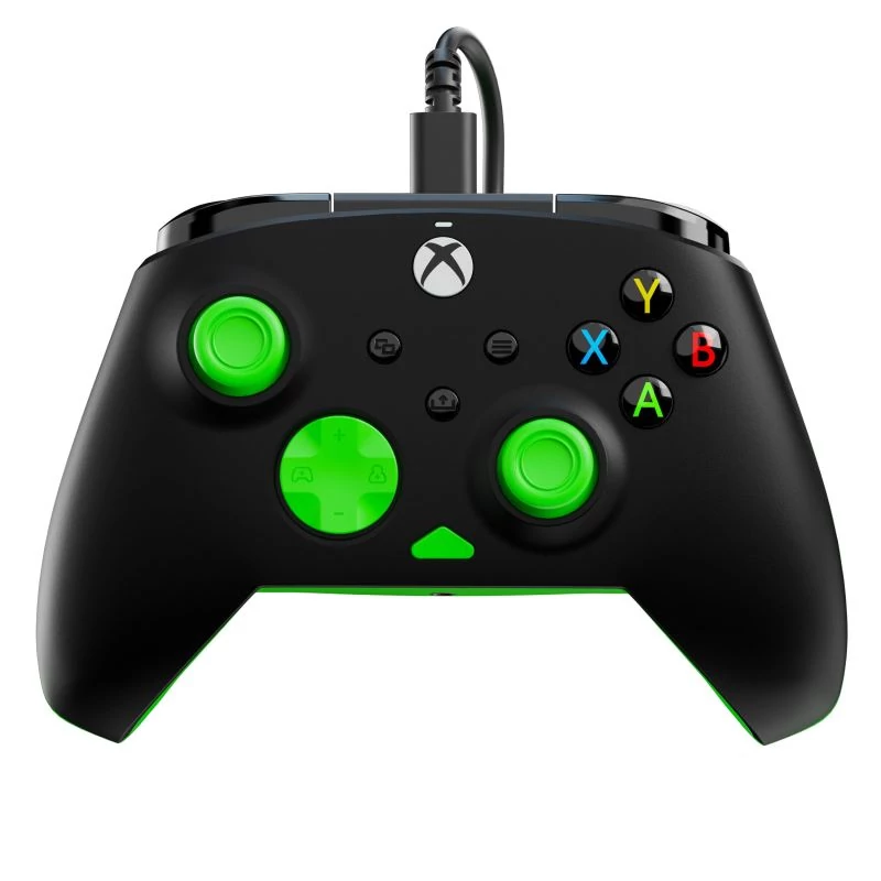 Turtle Beach Rematch Core, Xbox Series X|S, Xbox One, PC, Black/Green, Vezetékes kontroller